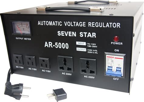 220v stabilizer|SEVENSTAR AR 5000W Heavy Duty Voltage Reglator/Stabilizer with Bui.